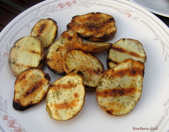 Easy Grilled Potatoes Quick to prepare on barbecue